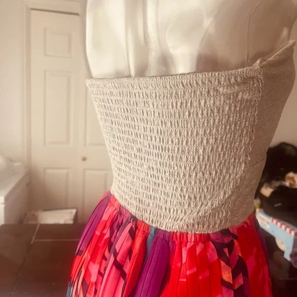 Roxy Women's Multicolor Pleated Skirt - Picture 4 of 5